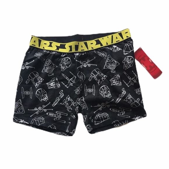 Star Wars Boxer Briefs Black and White Size Small - Picture 1 of 6